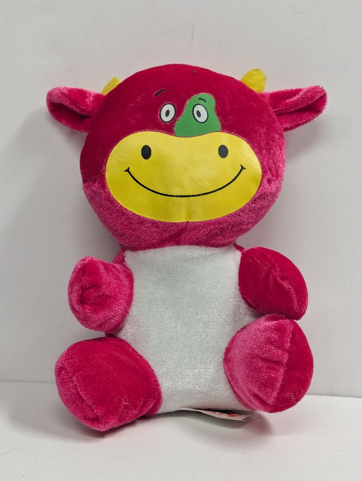 Peek A Boo Toys Pink Cow Plush