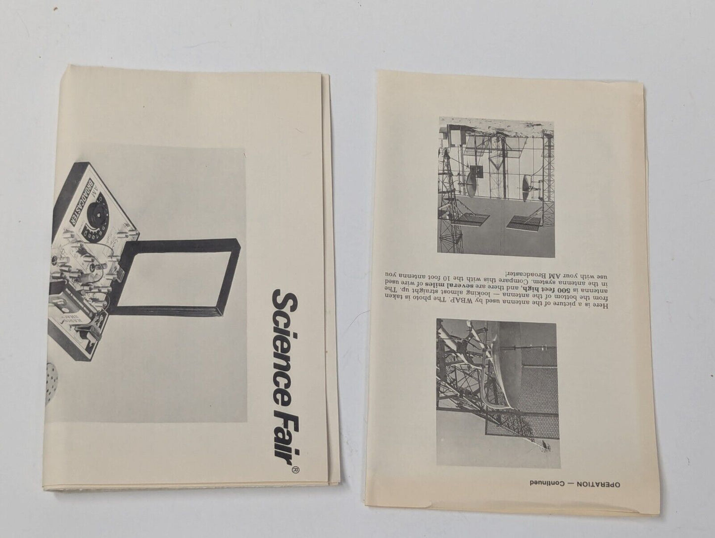 Rare Vintage Tandy Science Fair AM Broadcasting Kit CAT No. 28-209