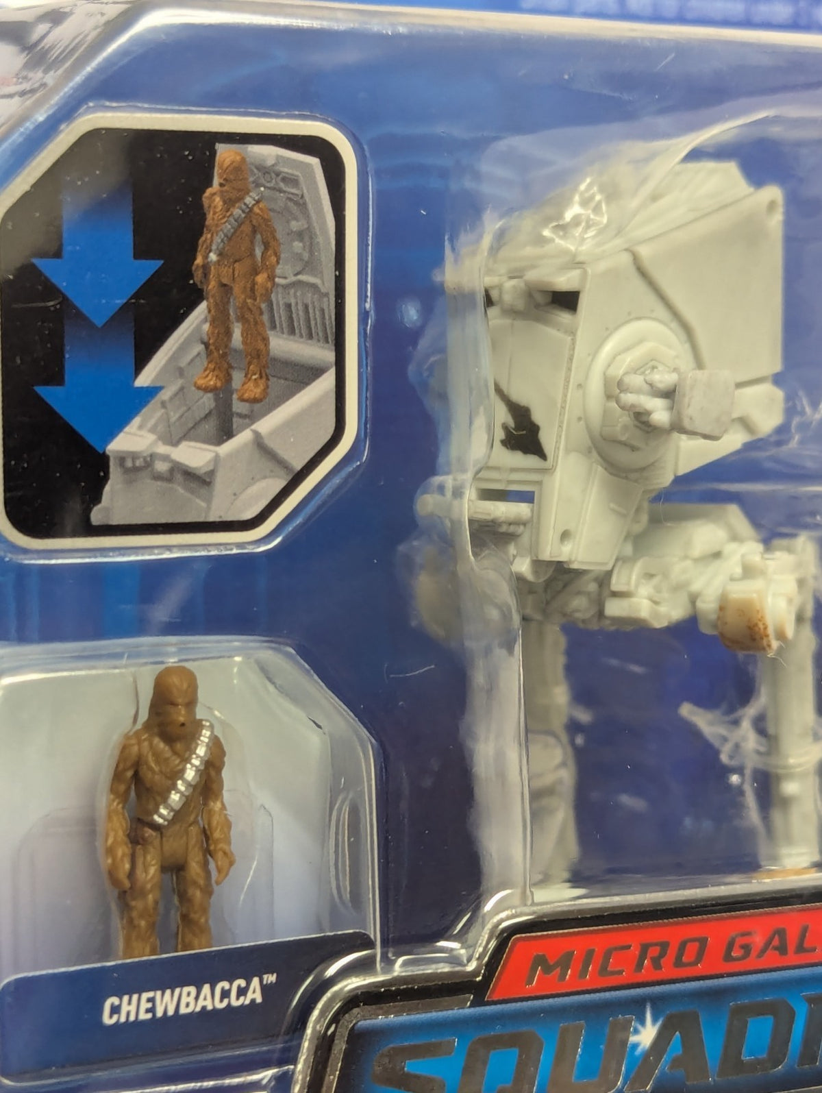 Jazwares Star Wars Micro Galaxy Squadron Episode VI #0266 AT-ST NEW 1/5000 CHASE