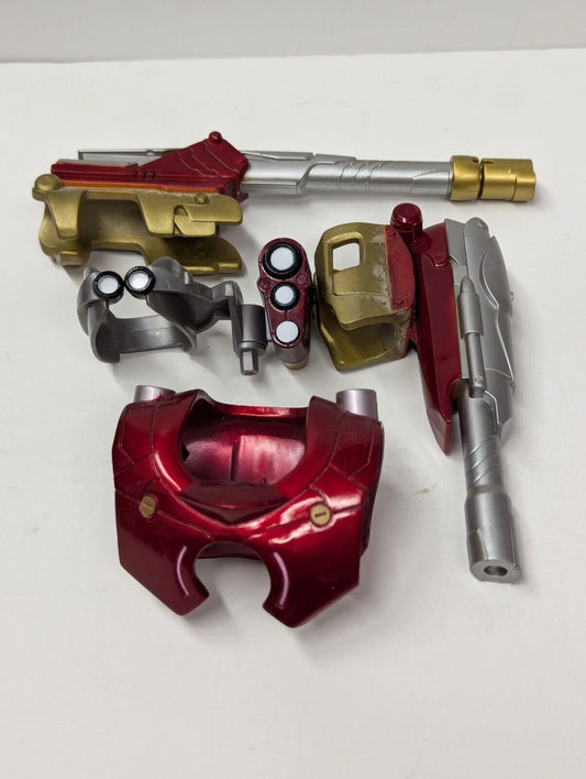 2008 Marvel INVINCIBLE IRON MAN WITH MASSIVE SNAP-ON ARSENAL (PARTS ONLY)