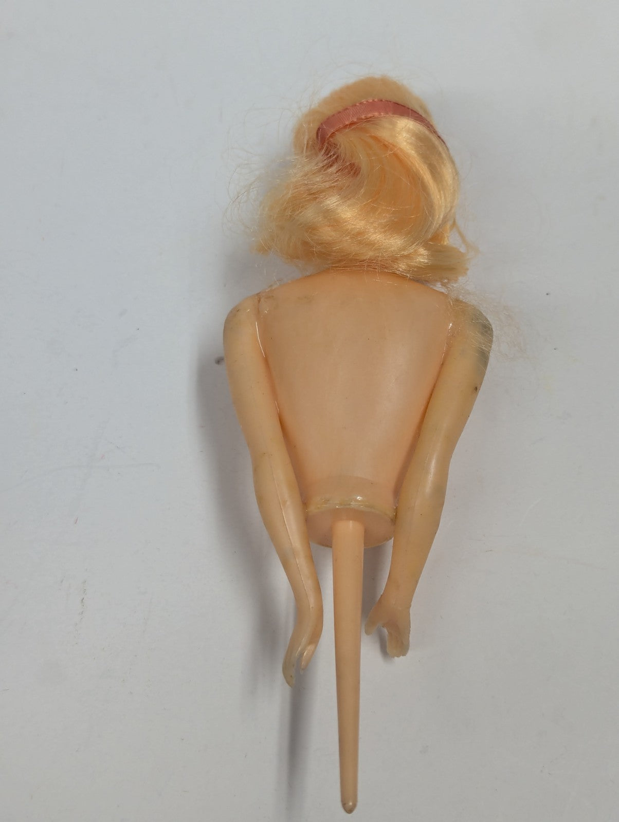 Vintage Wilton Half Doll Cake Toppers 70's w/t Hair & Sleeping Eyes Lot