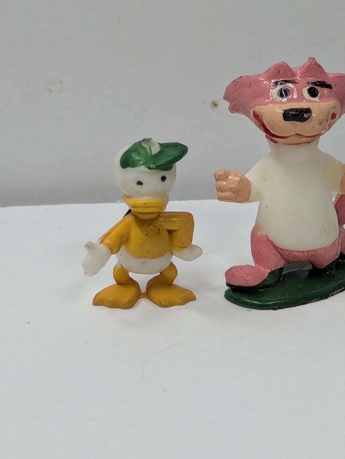 Vintage Marx TV Tinykins Top Cat & Disney Plastic Figures 1.5" LOT Of 7 