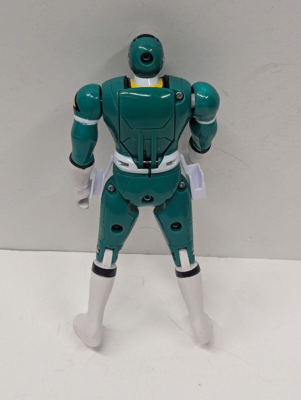 Green Ranger Flip Head Power Rangers Turbo Bandai 6" Figure 