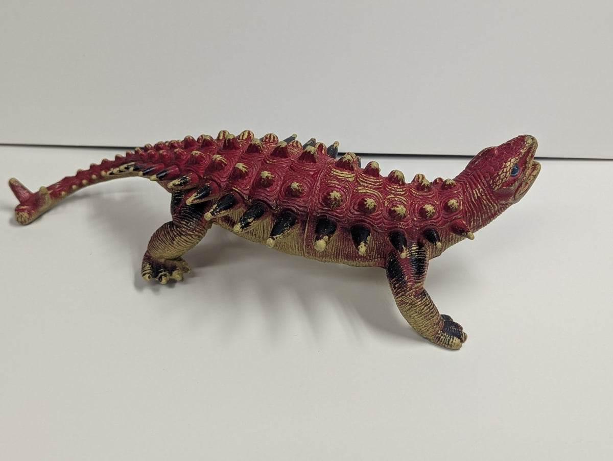 Vintage 1986 Dor Mei Ankylosaurus 15" Dinosaur Figure