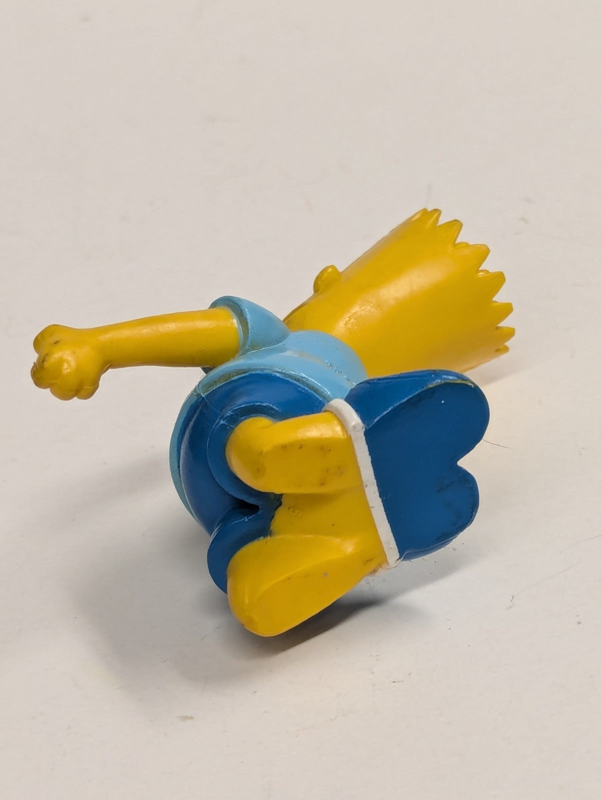 The Simpson's Bart Simpson 1990 Playing Air Guitar - 3" PVC Figure - Vintage