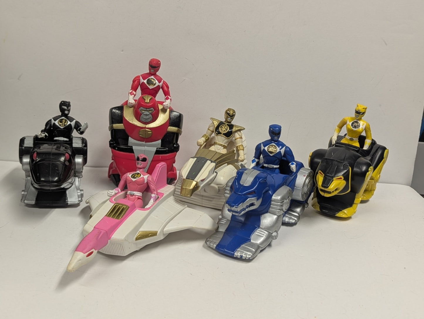 1995 Mighty Morphin Power Rangers the Movie McDonald's Toy - Complete Set of 6!
