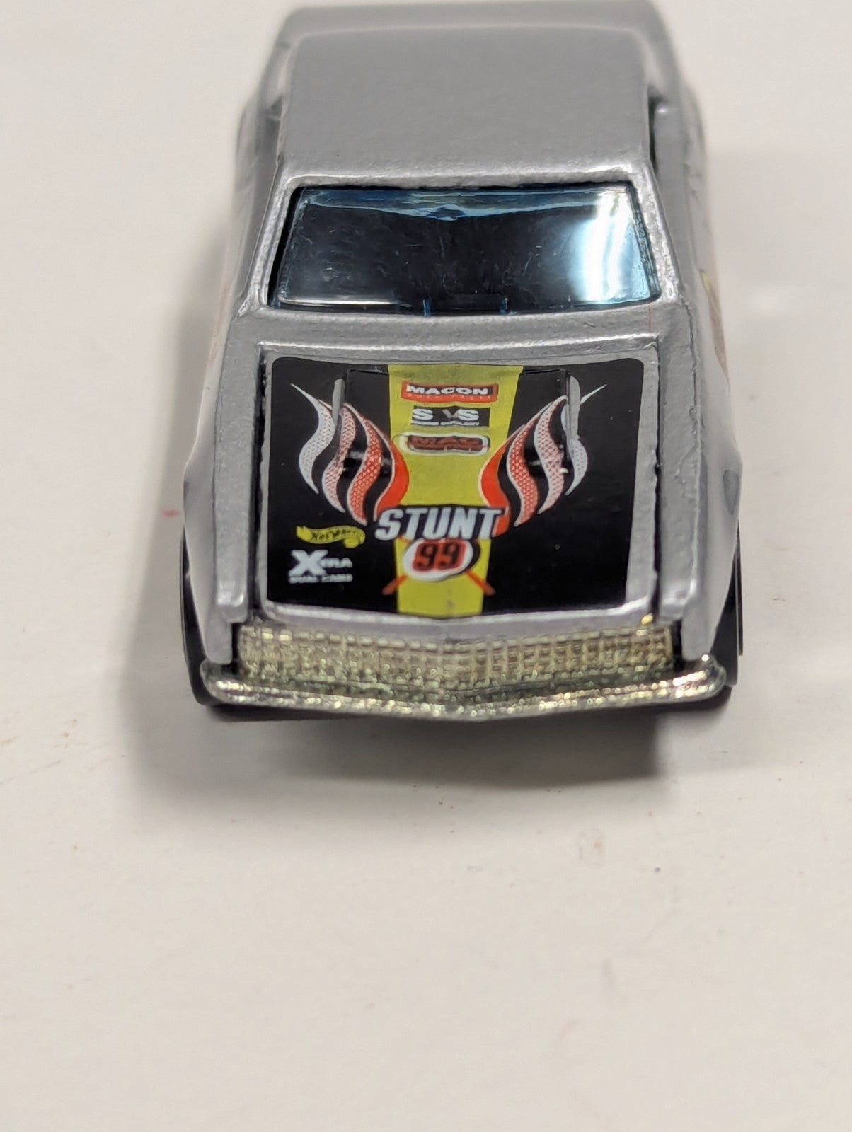 Vintage 1982 Hot Wheels '67 Camaro Silver "Stunt 99" 