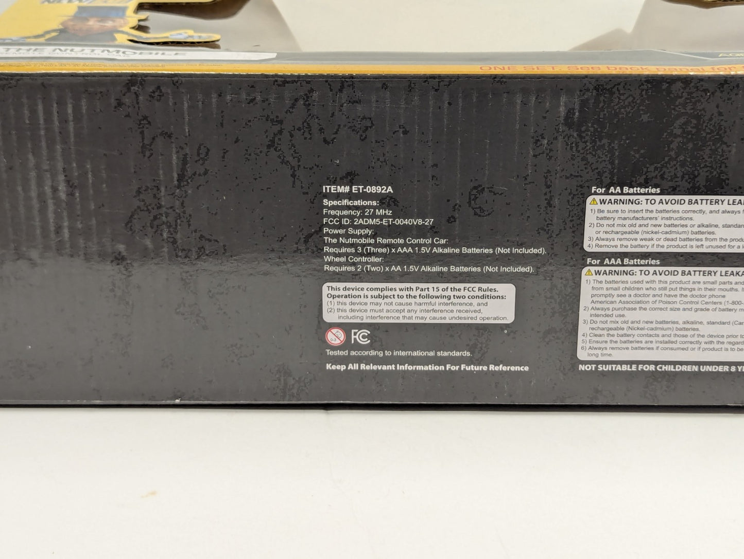 Netflix The Electric State: The NutMobile Remote Control Car Sealed