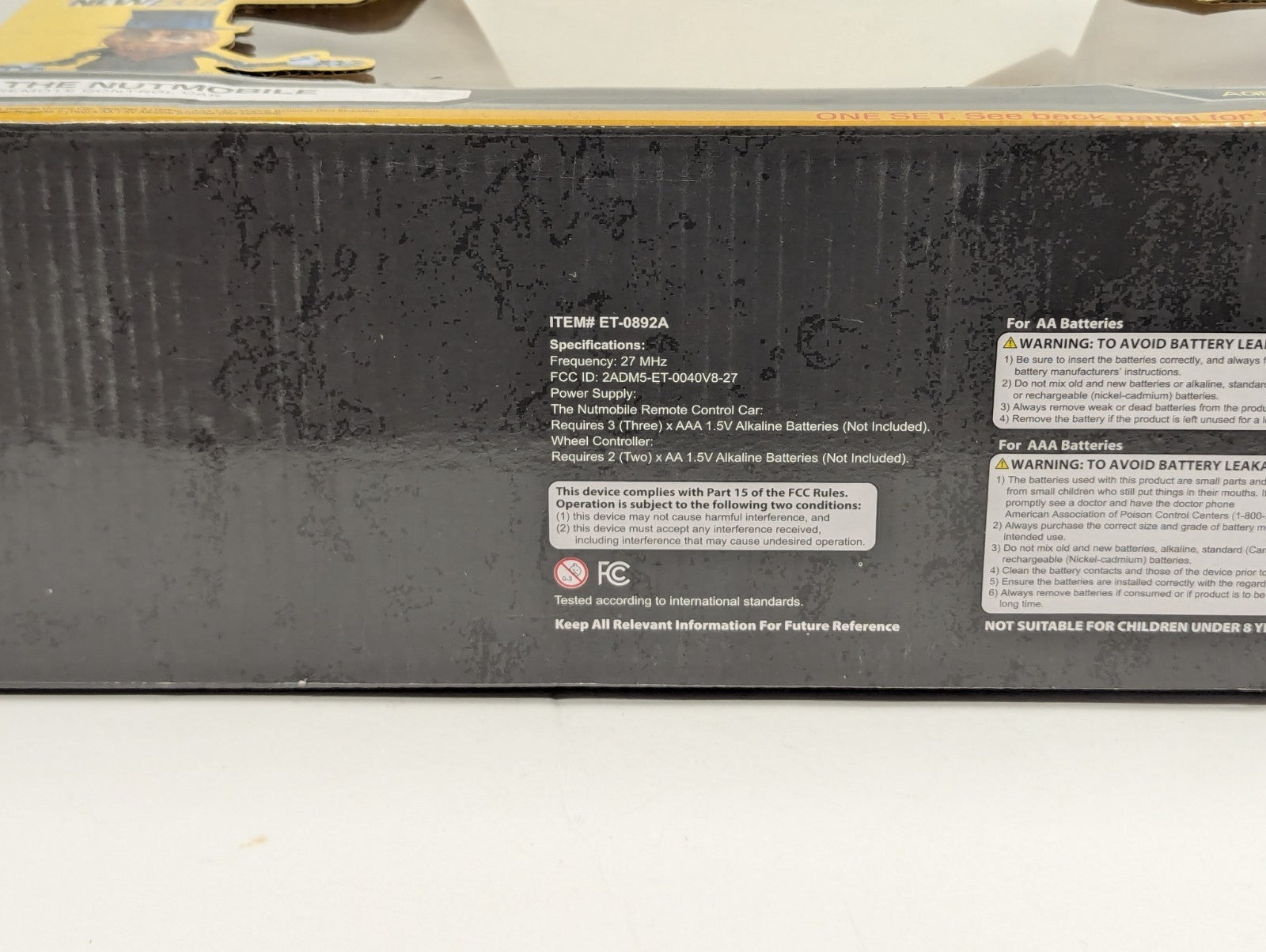 Netflix The Electric State: The NutMobile Remote Control Car Sealed