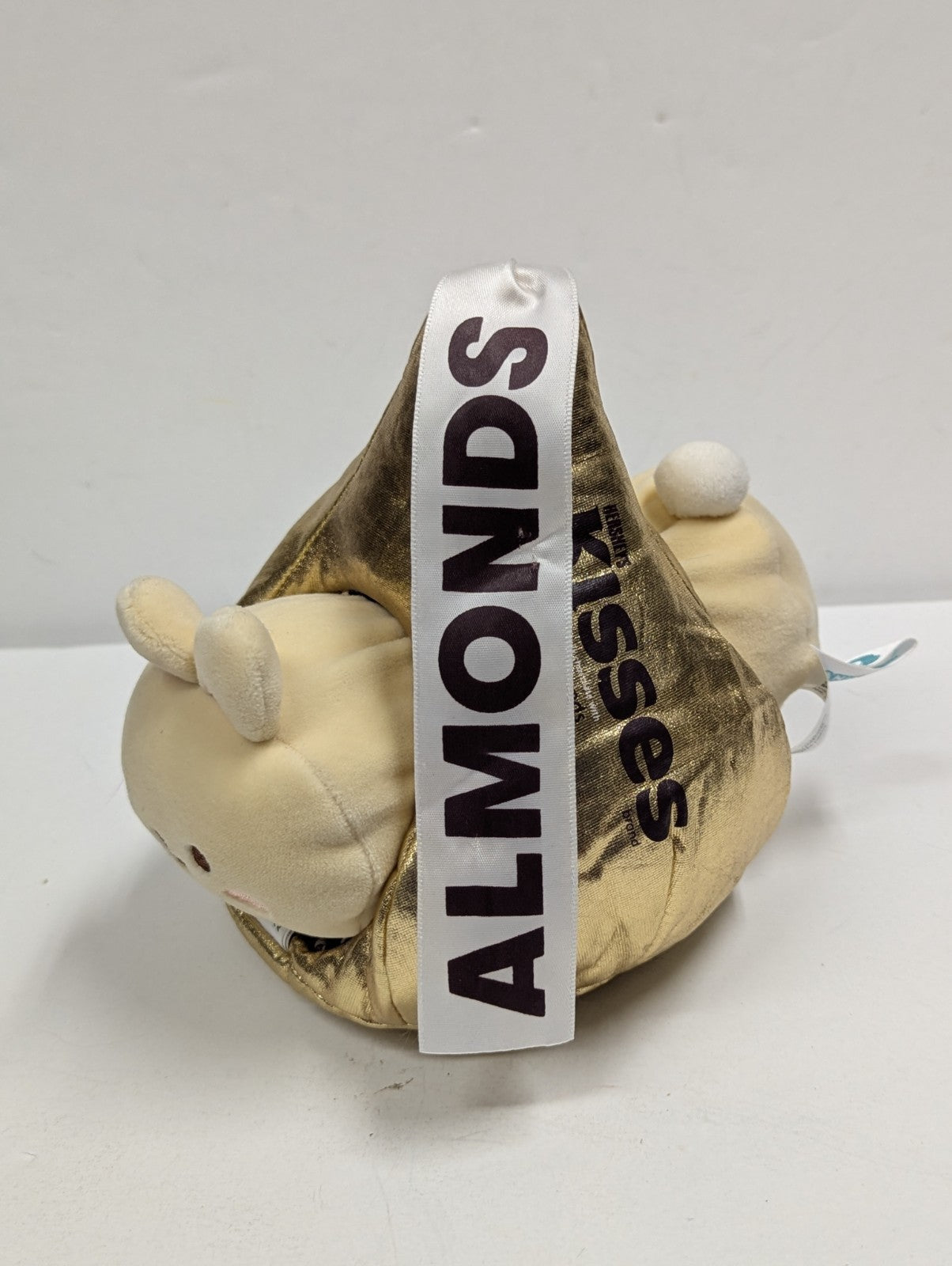 Anirollz x Bunniroll Hershey's Kiss Almonds 5" Gold Metallic Plush 