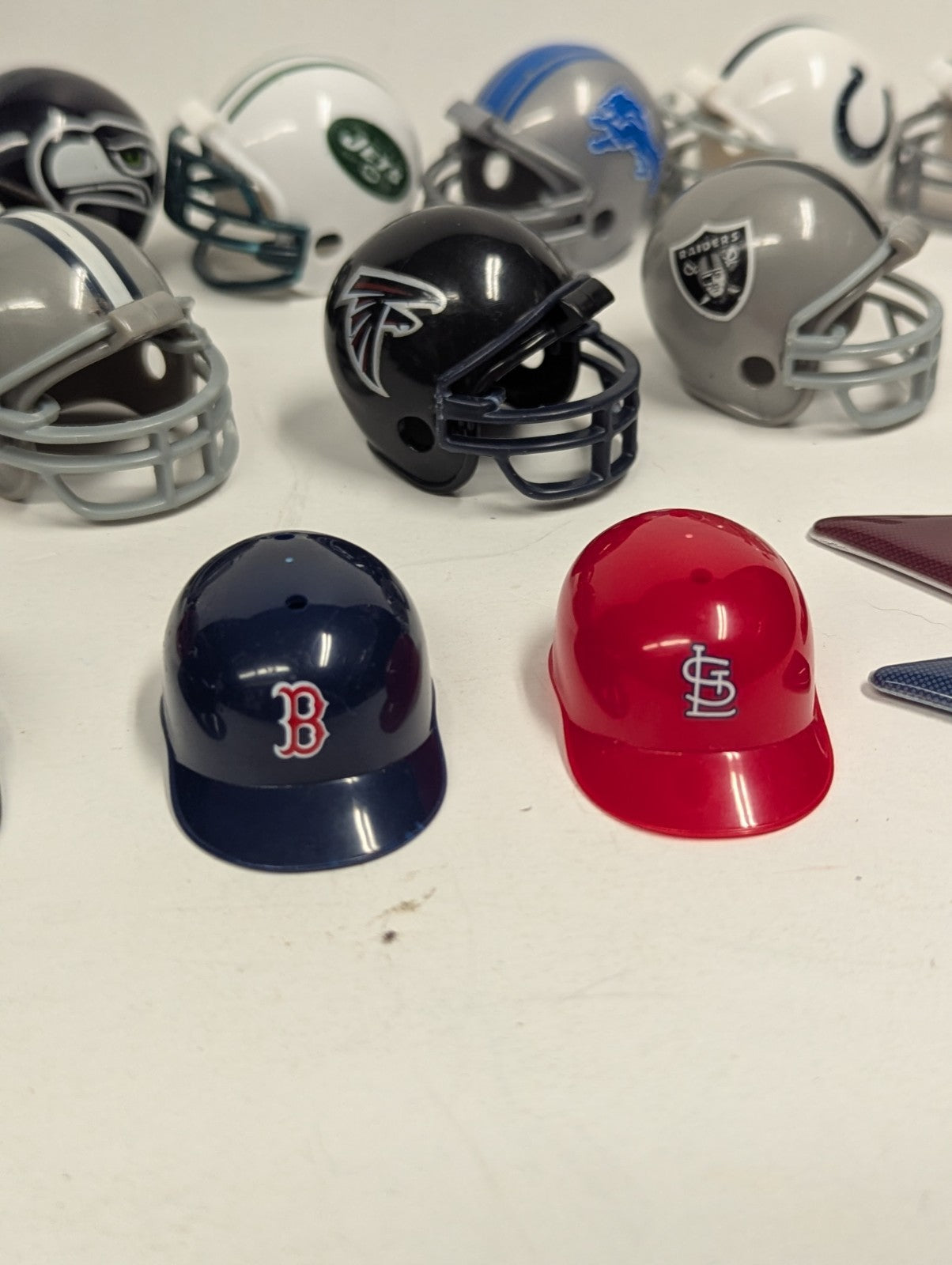 Lot of NFL HELMETS 2" Gumball Machine Style & Flick Football Redskins  Seahawks