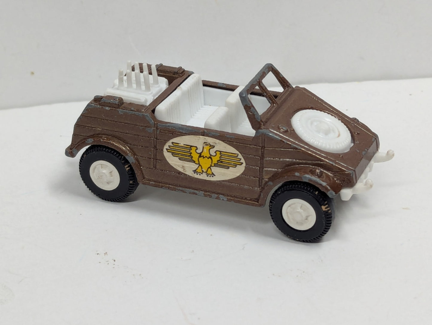 Vintage Tootsietoy Kubelwagen Military Die Cast Jeep Car German Army Made In USA