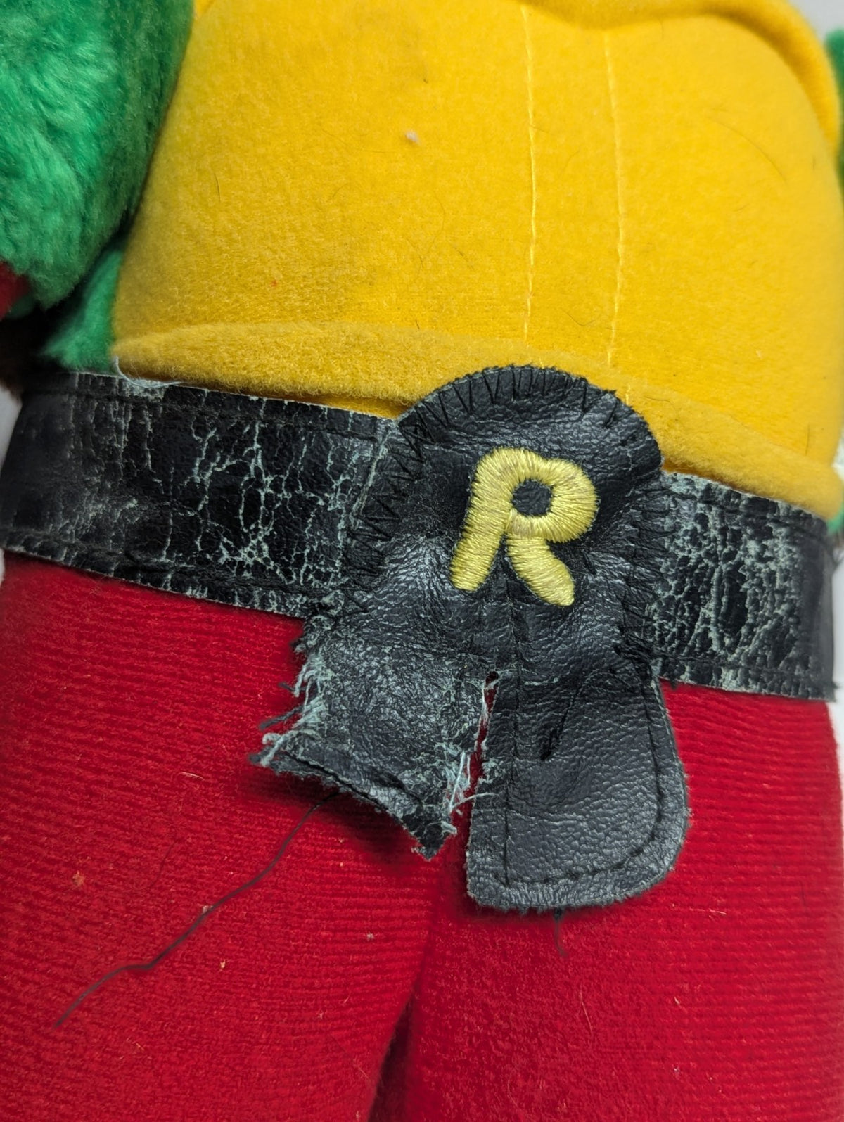Vintage Teenage Mutant Ninja Turtles Santa Raphael Plush NO COAT Playmates