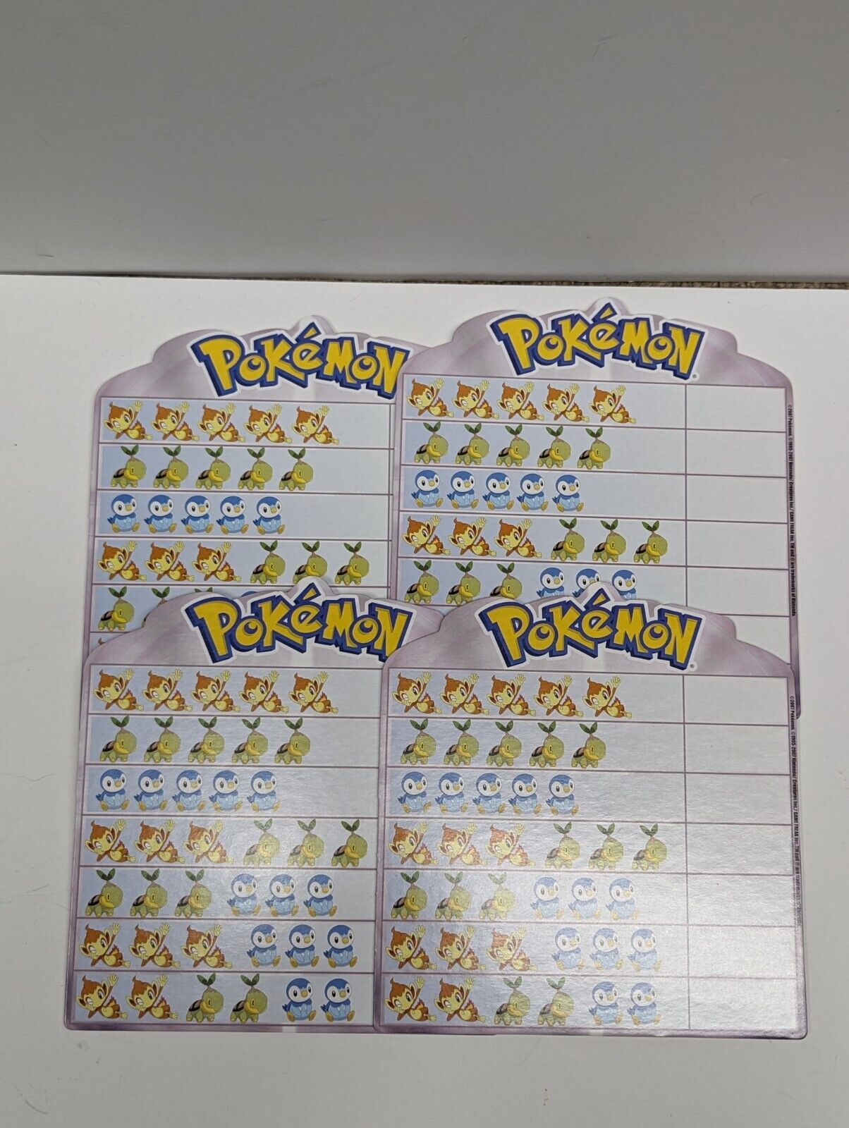 POKEMON Diamond and Pearl on a Roll Dice Game Pressman w/ Box 2007