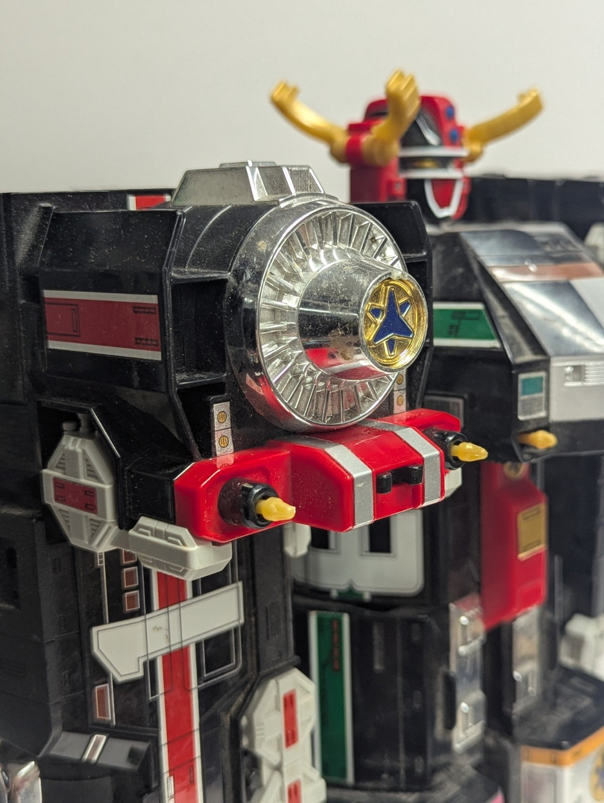 1999 Power Rangers LightSpeed Rescue Super Train Megazord Bandai 