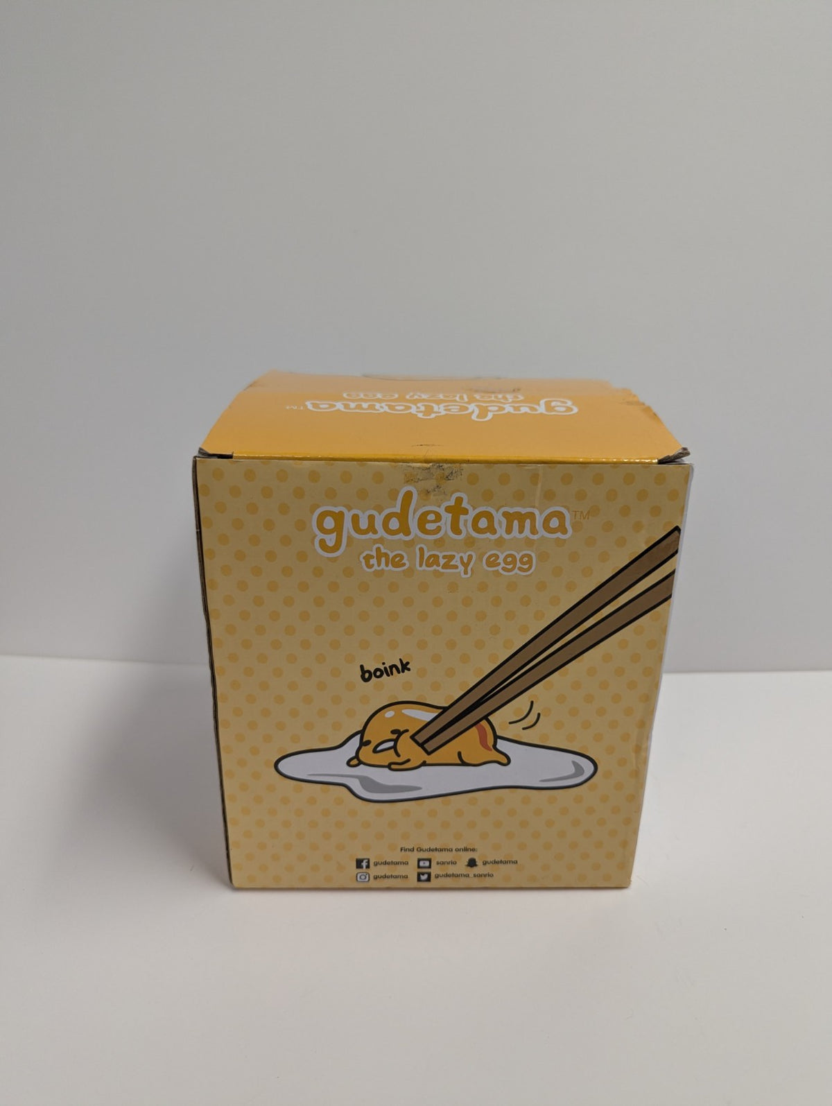 Sanrio Gudetama The Lazy Egg R/C Remote Controll Egg Vehicle