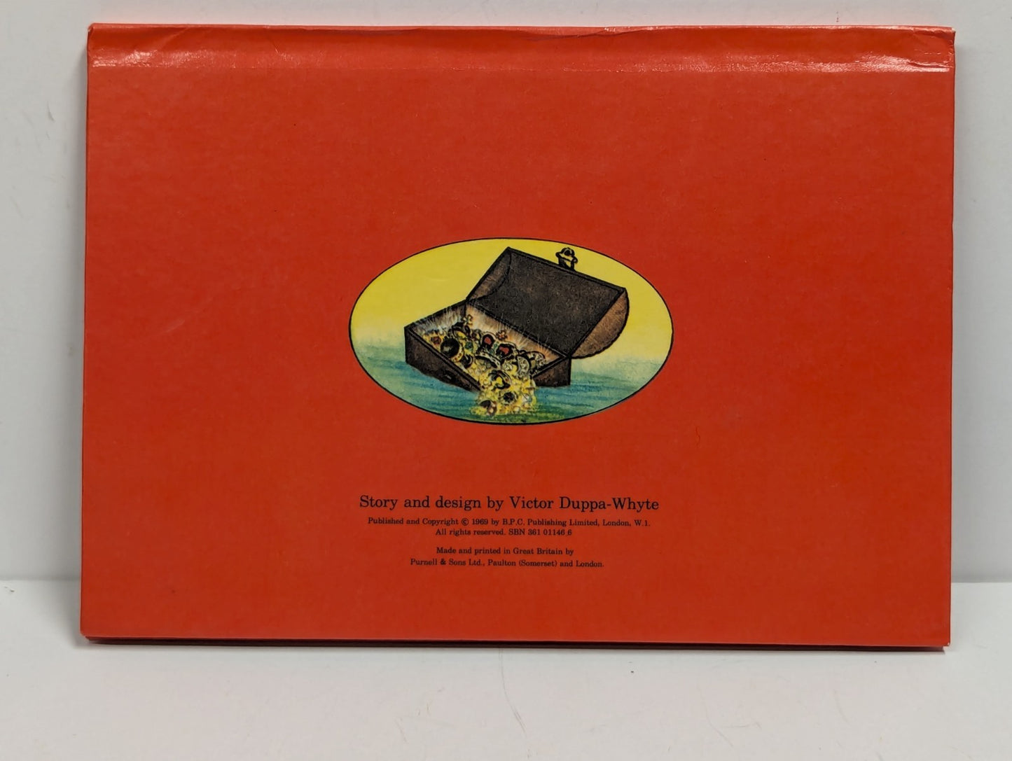 Vintage 1969 PURNELL Pirate Treasure A Novelty Pop Up Book Popup