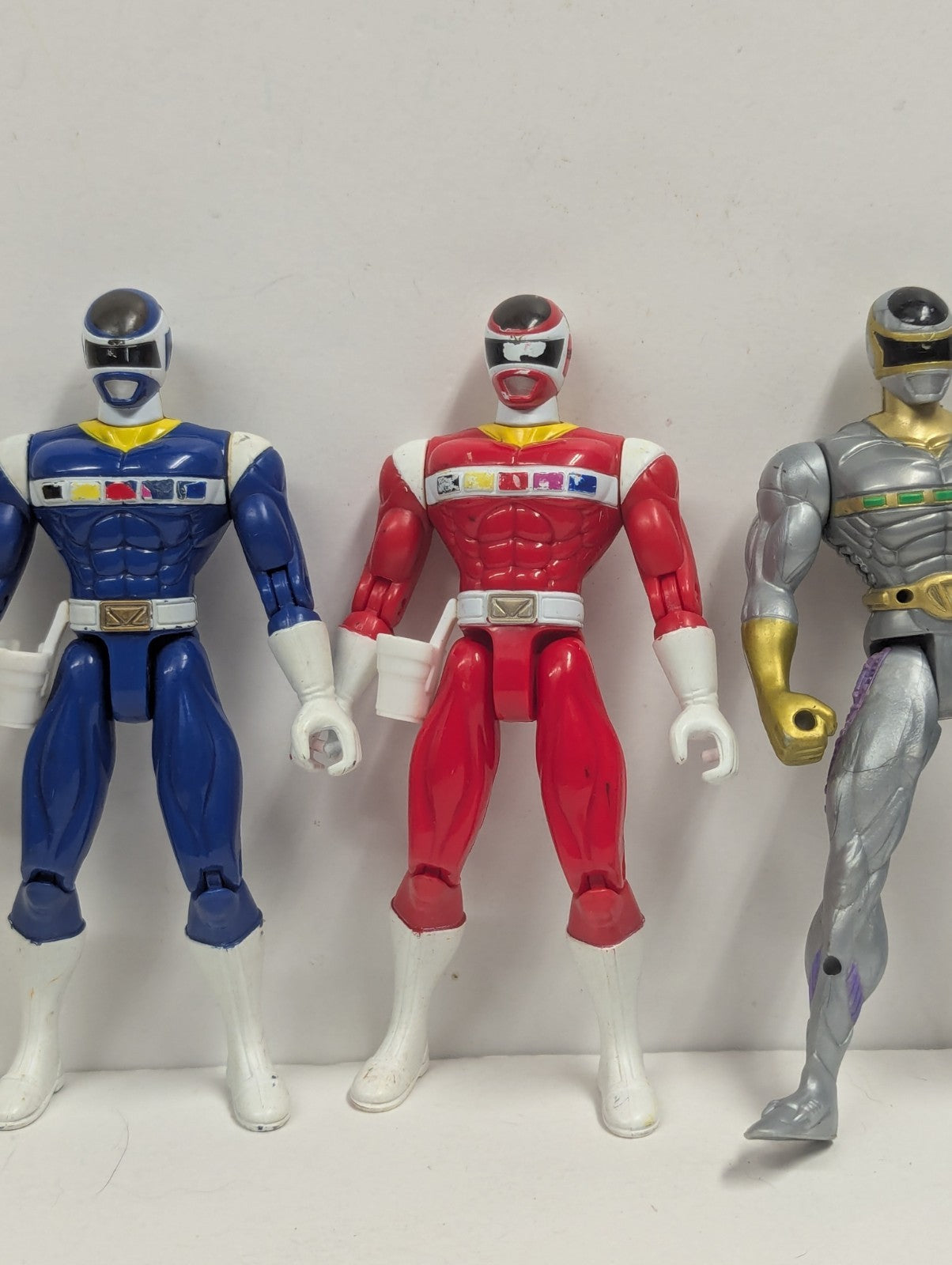 1997 Power Rangers In Space Set of 6 Figures