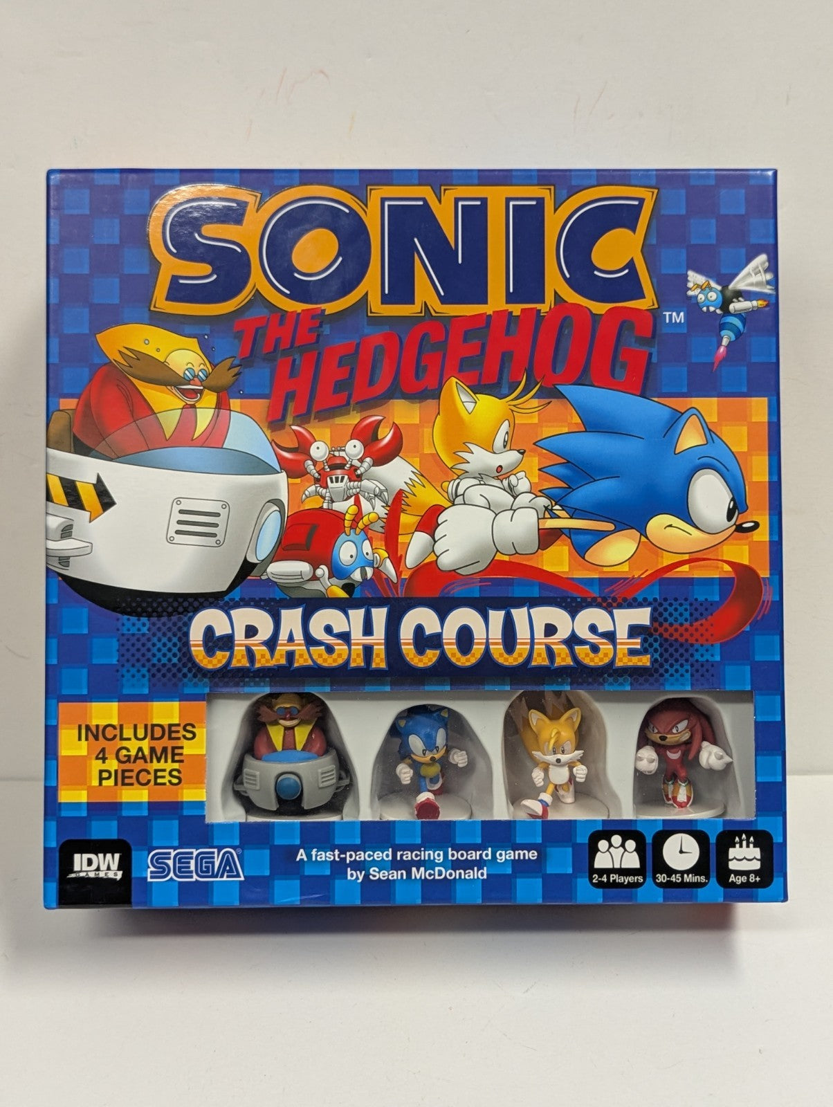 Sonic the Hedgehog Crash Course Racing Board Game Sega IDW Games 100% Complete