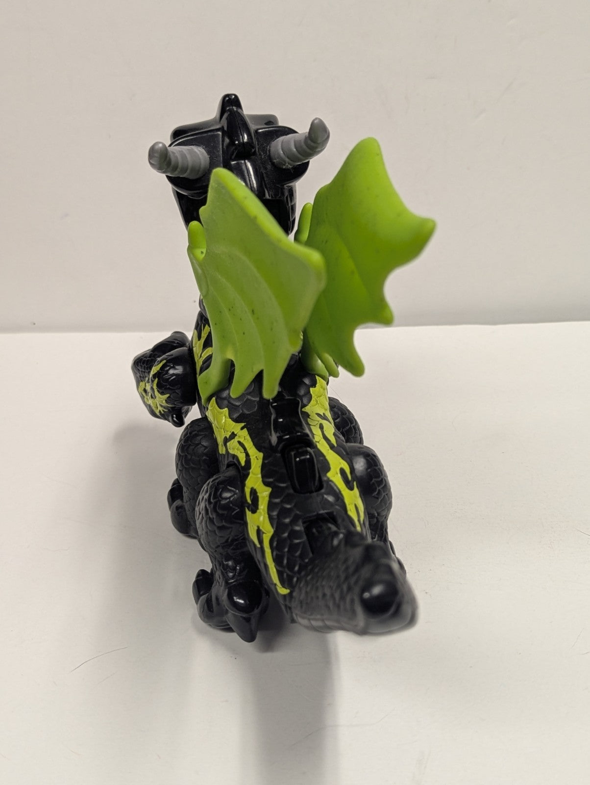 Fisher Price Imaginext Black & Green Ninja Dragon Collectible Plastic Toy 