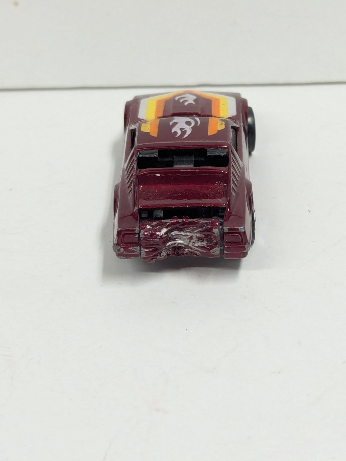 Vintage 1983 Hot Wheels Speed Crasher Nissan 200SX Diecast Toy Missing Back