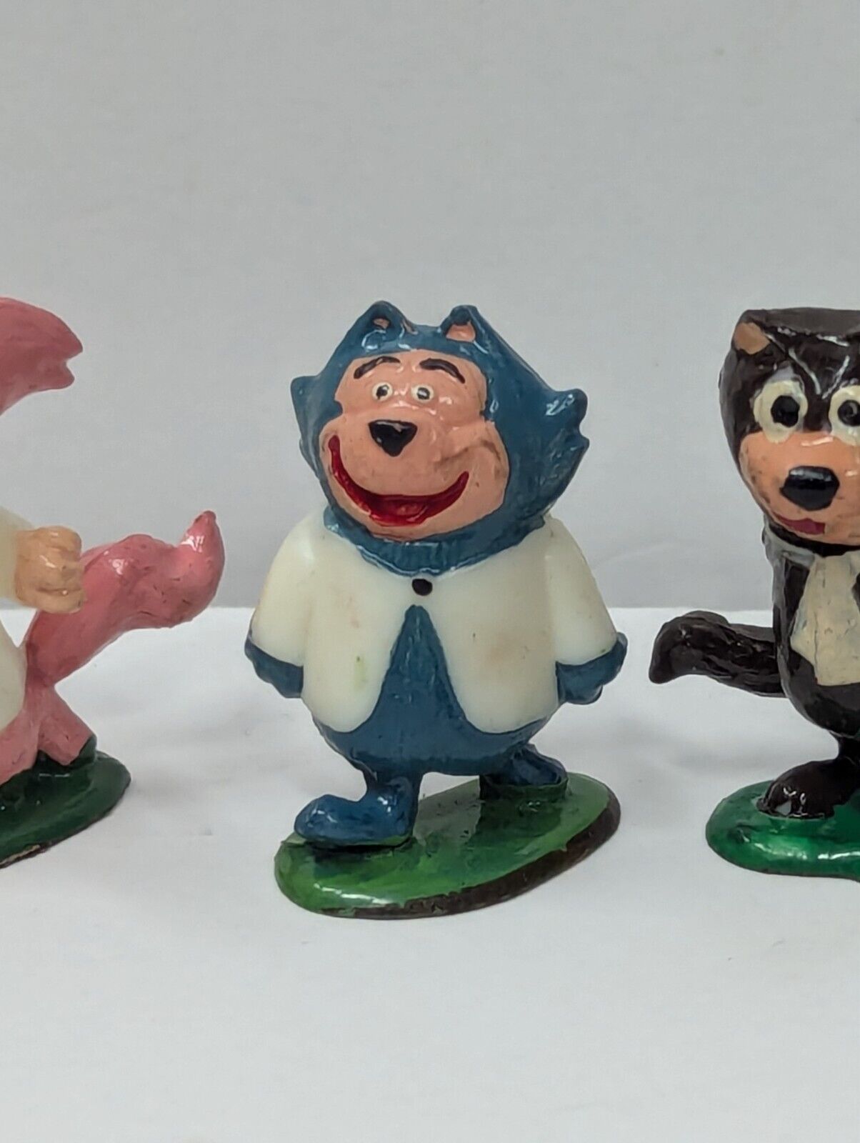 Vintage Marx TV Tinykins Top Cat & Disney Plastic Figures 1.5" LOT Of 7 