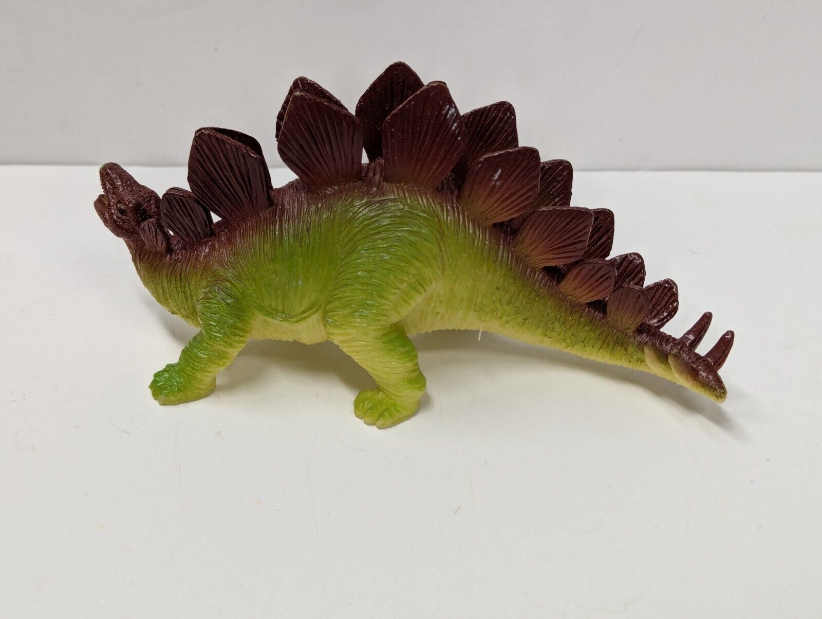 Boley Green Brown Detailed Realistic Stegosaurus Green and Brown Dinosaur