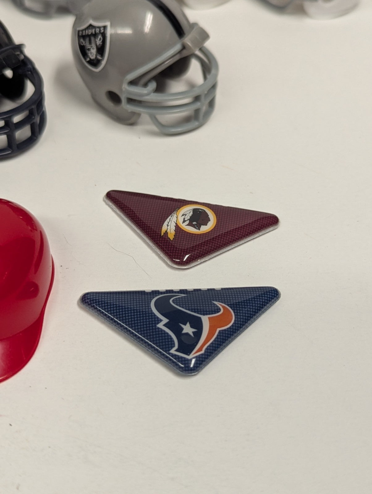 Lot of NFL HELMETS 2" Gumball Machine Style & Flick Football Redskins  Seahawks