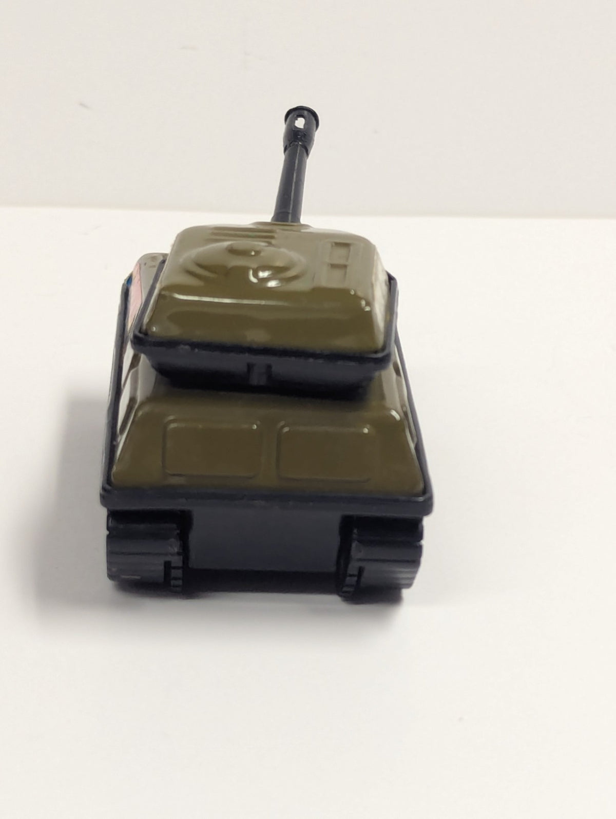VINTAGE BUDDY L T-308 ARMY MILITARY METAL PLASTIC JAPAN TOY TANK 4 INCH LONG