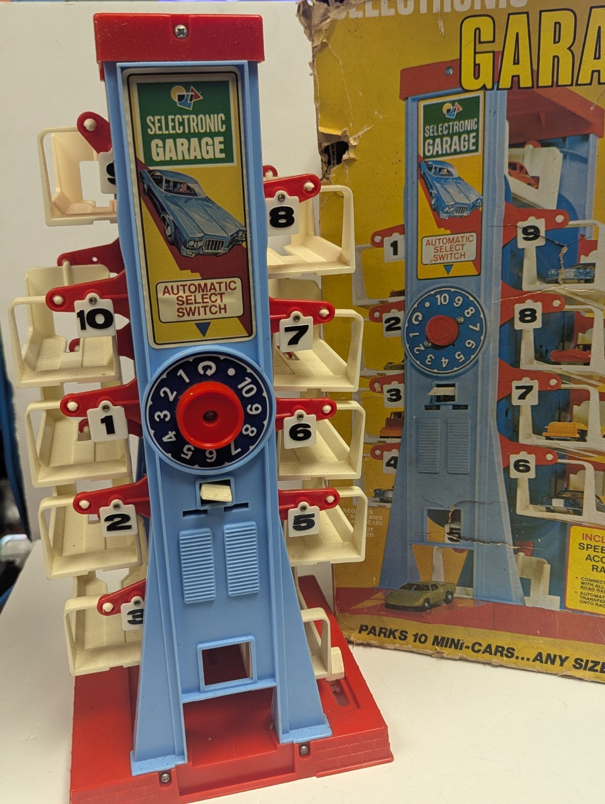1971 Selectronic Garage Child Guidance For Mini Cars with ORIGINAL BOX RARE!!!!!