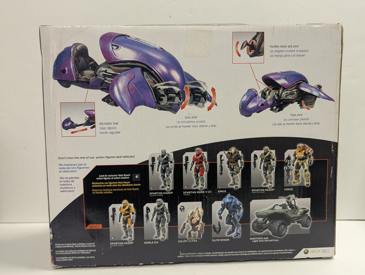 Halo Reach Series 1 Ghost Rapid Assault Vehicle McFarlane Toys Brand New