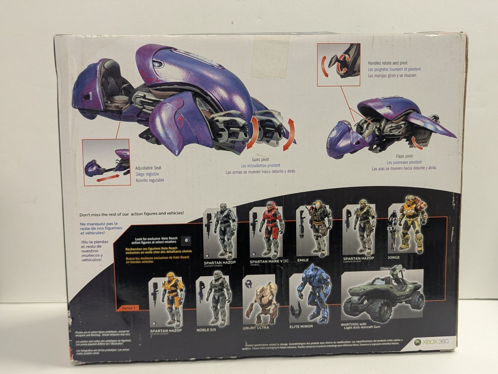 Halo Reach Series 1 Ghost Rapid Assault Vehicle McFarlane Toys Brand New