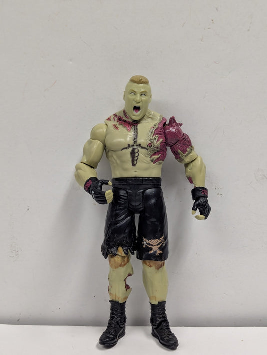 2012 Brock Lesnar WWE Wrestling  Zombies Zombified 7" Action Figure Mattel