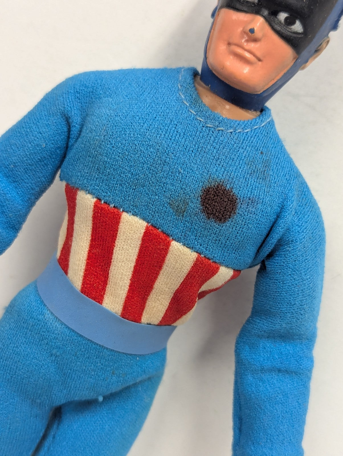 Vintage 1973 MEGO 8" Action Figure CAPTAIN AMERICA Marvel Comics WGSH