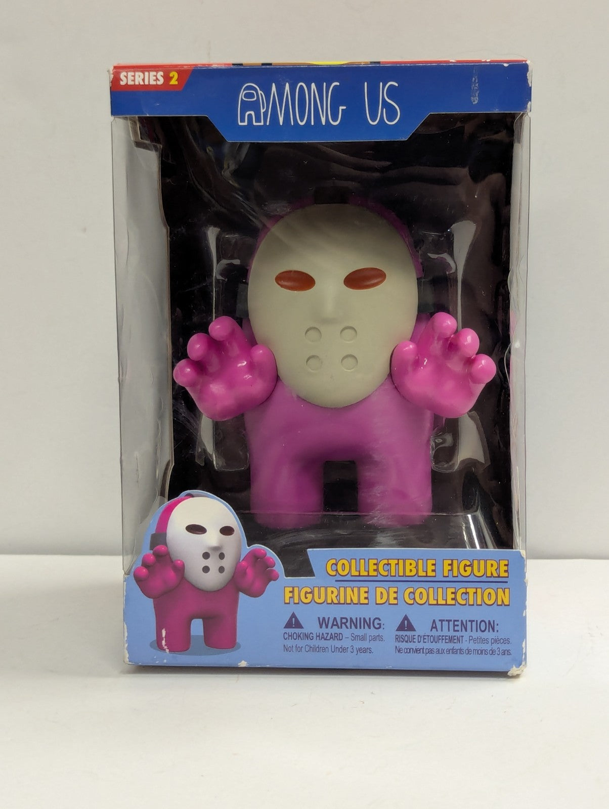 Among Us Series 2 Purple Crewmate Hockey Mask Collectible Figure 5"  ToiKido