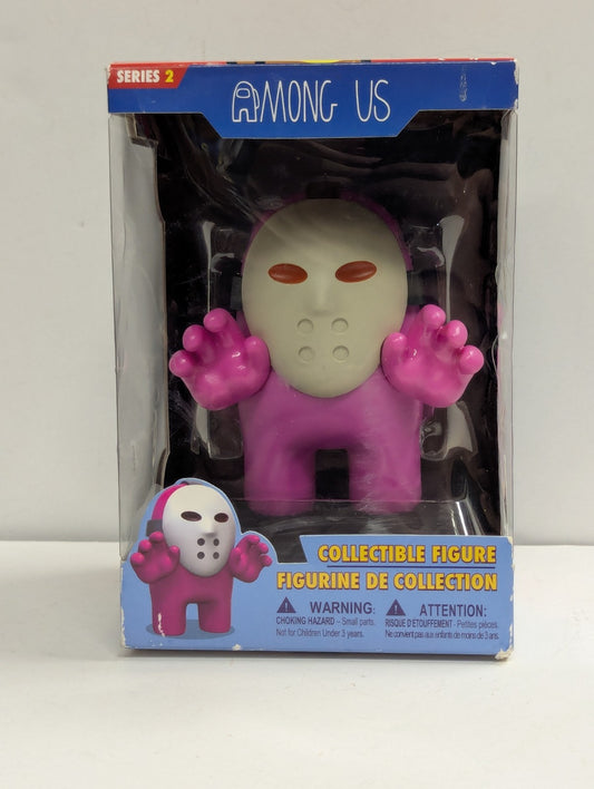 Among Us Series 2 Purple Crewmate Hockey Mask Collectible Figure 5"  ToiKido