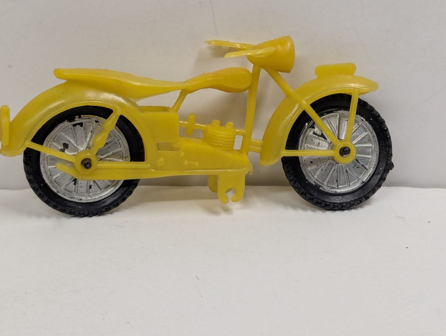 1960s Yellow Motorcycle Made in Hong Kong Speed Bike
