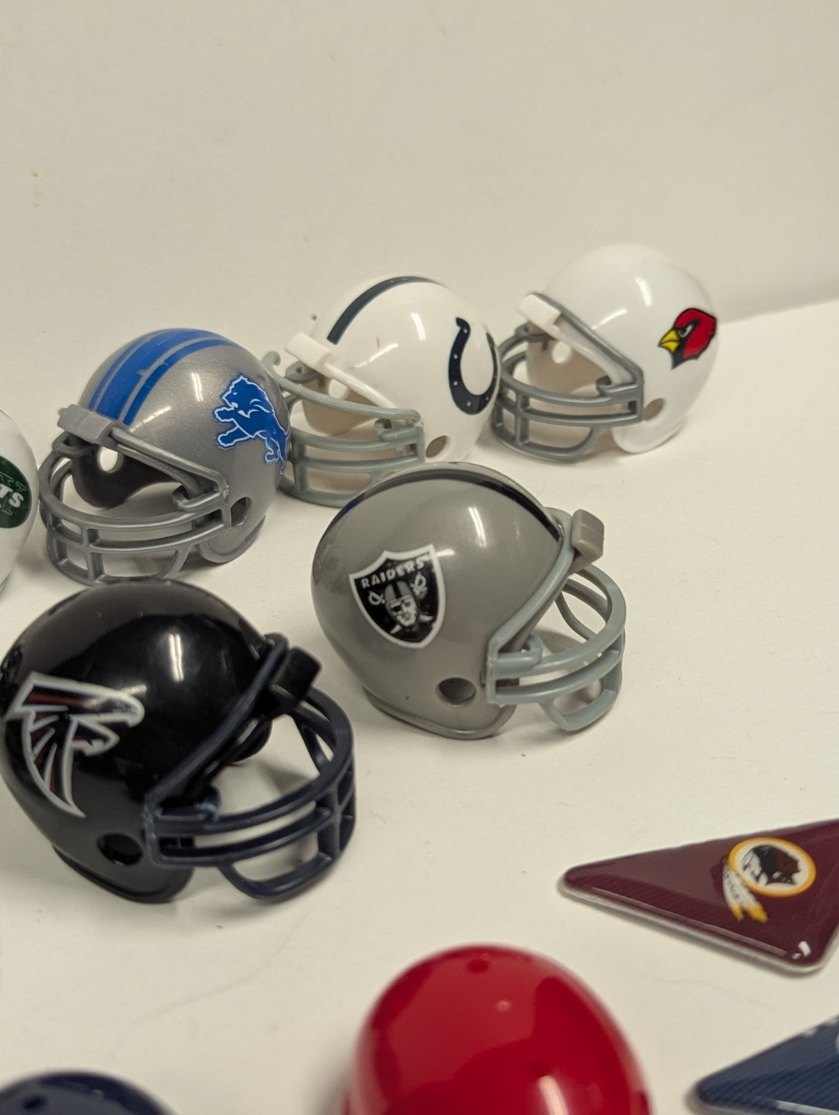 Lot of NFL HELMETS 2" Gumball Machine Style & Flick Football Redskins  Seahawks