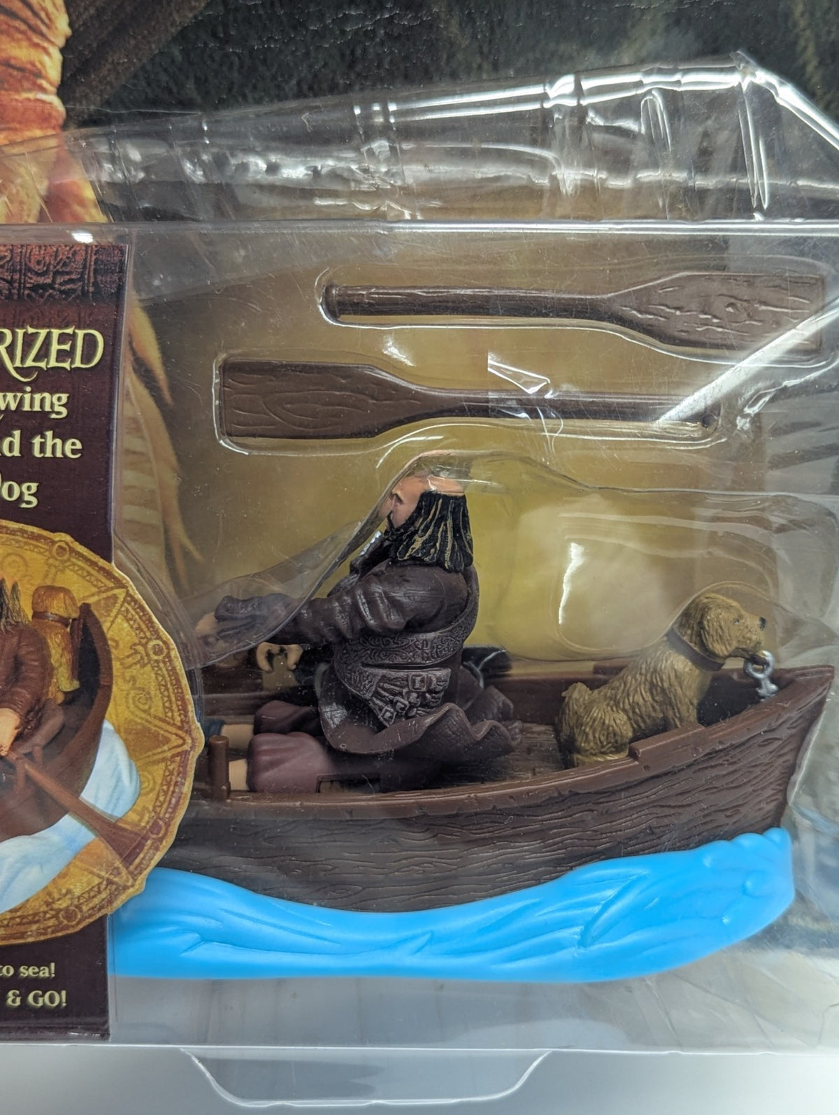 Pirates of The Caribbean Dead Mans Chest Motorized Skiff Pintel Dog on Card