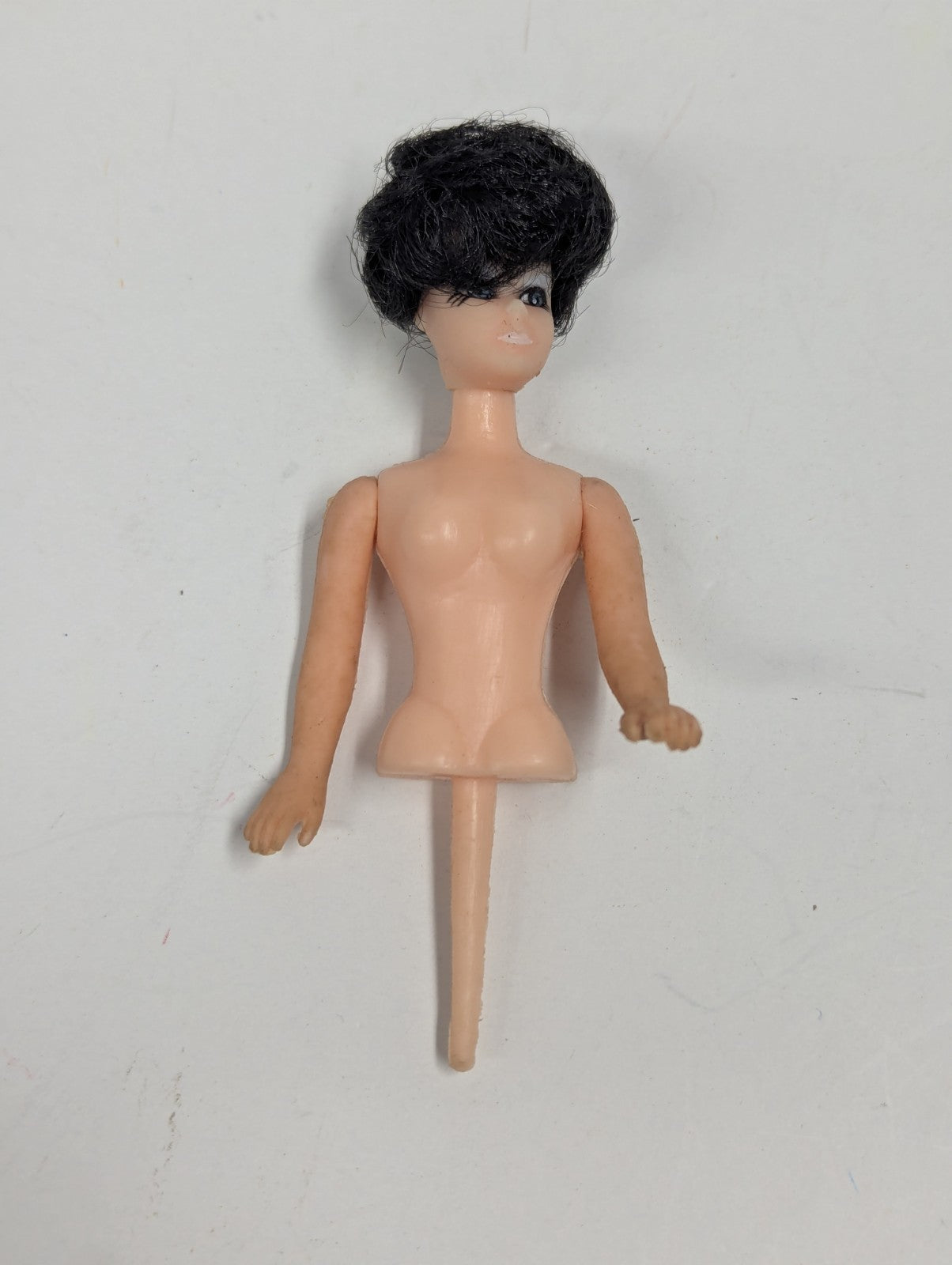Vintage Wilton Half Doll Cake Toppers 70's w/t Hair & Sleeping Eyes Lot