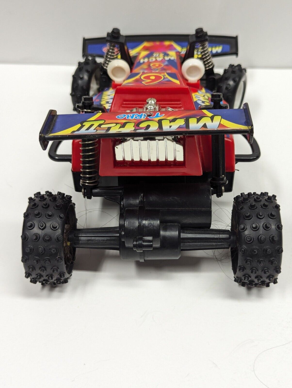 Vintage Hip Chong Rc Buggy Car 27 Mhz Mach 2 Turbo Challenger No Remote