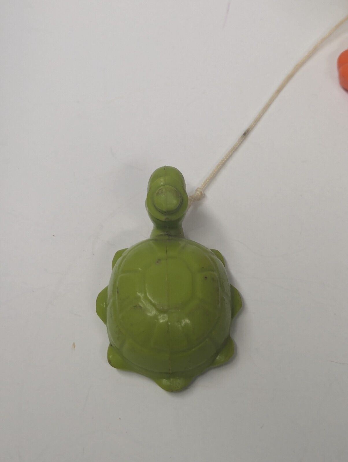 Vintage Fisher Price 1977 Tag-Along-Turtle Pull Toy Turtle w/Sailor Hat