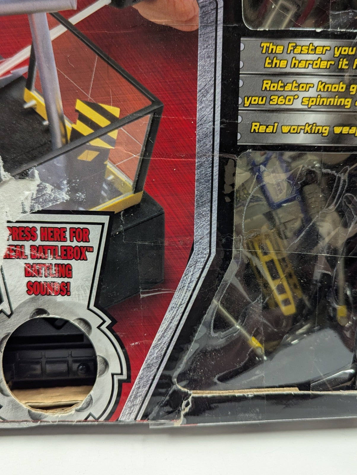 2001 BattleBots Road Champs Champions of the Arena Tazbot & Diesector CIB Tested