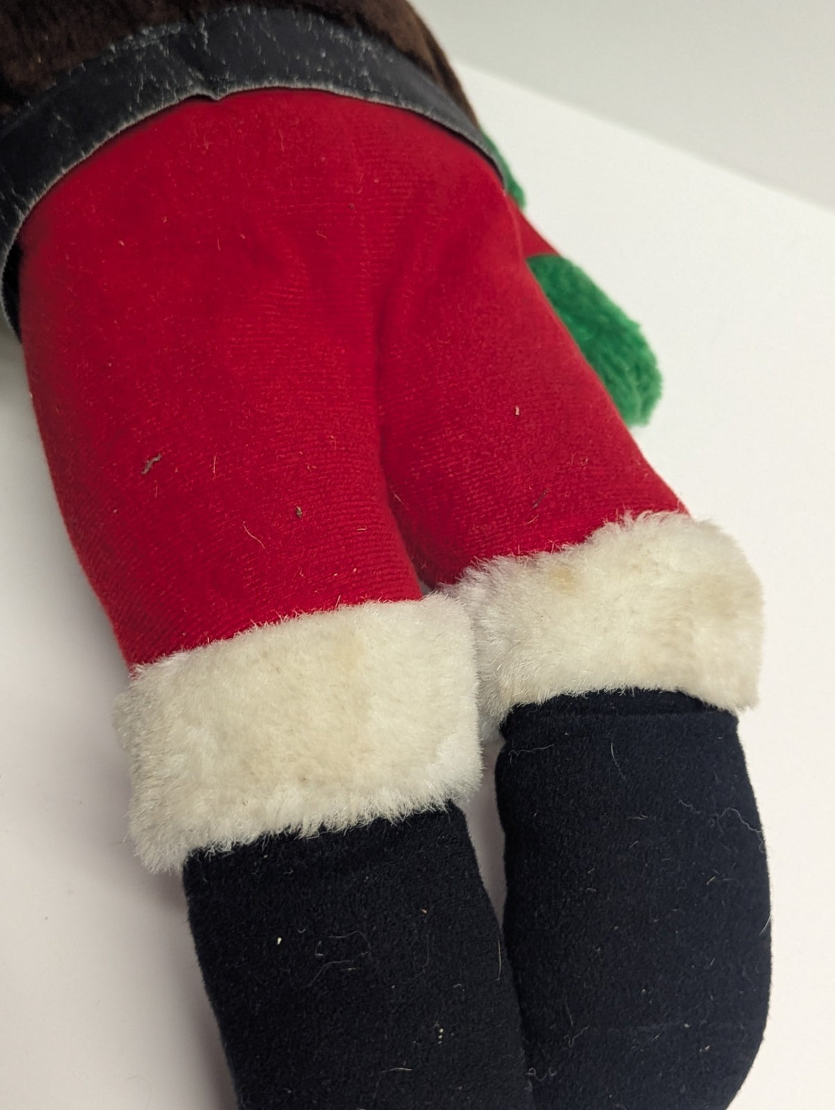 Vintage Teenage Mutant Ninja Turtles Santa Raphael Plush NO COAT Playmates