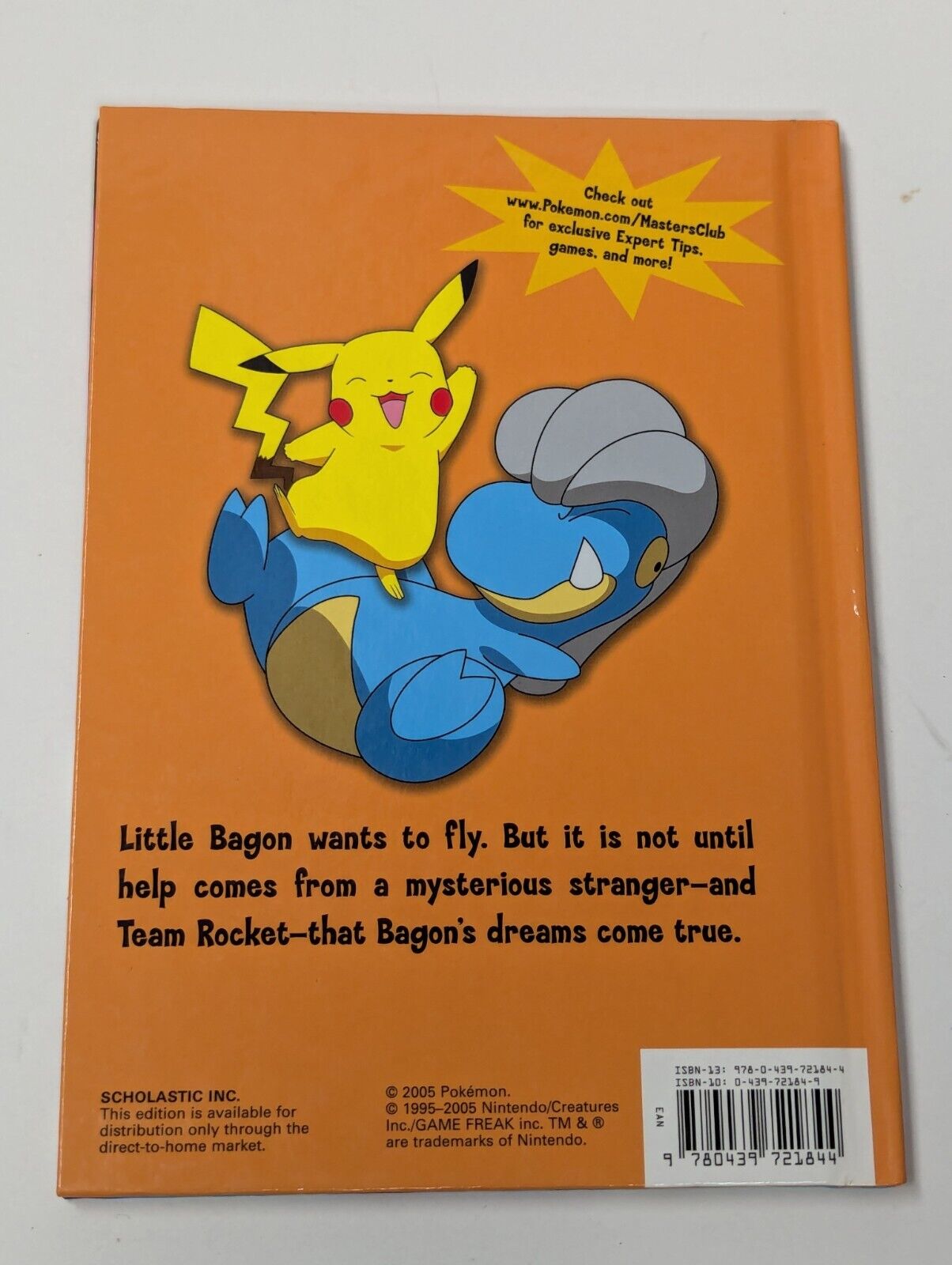 Pokemon: Bagon Can Fly! by Tracey West (Hardcover) (2005)