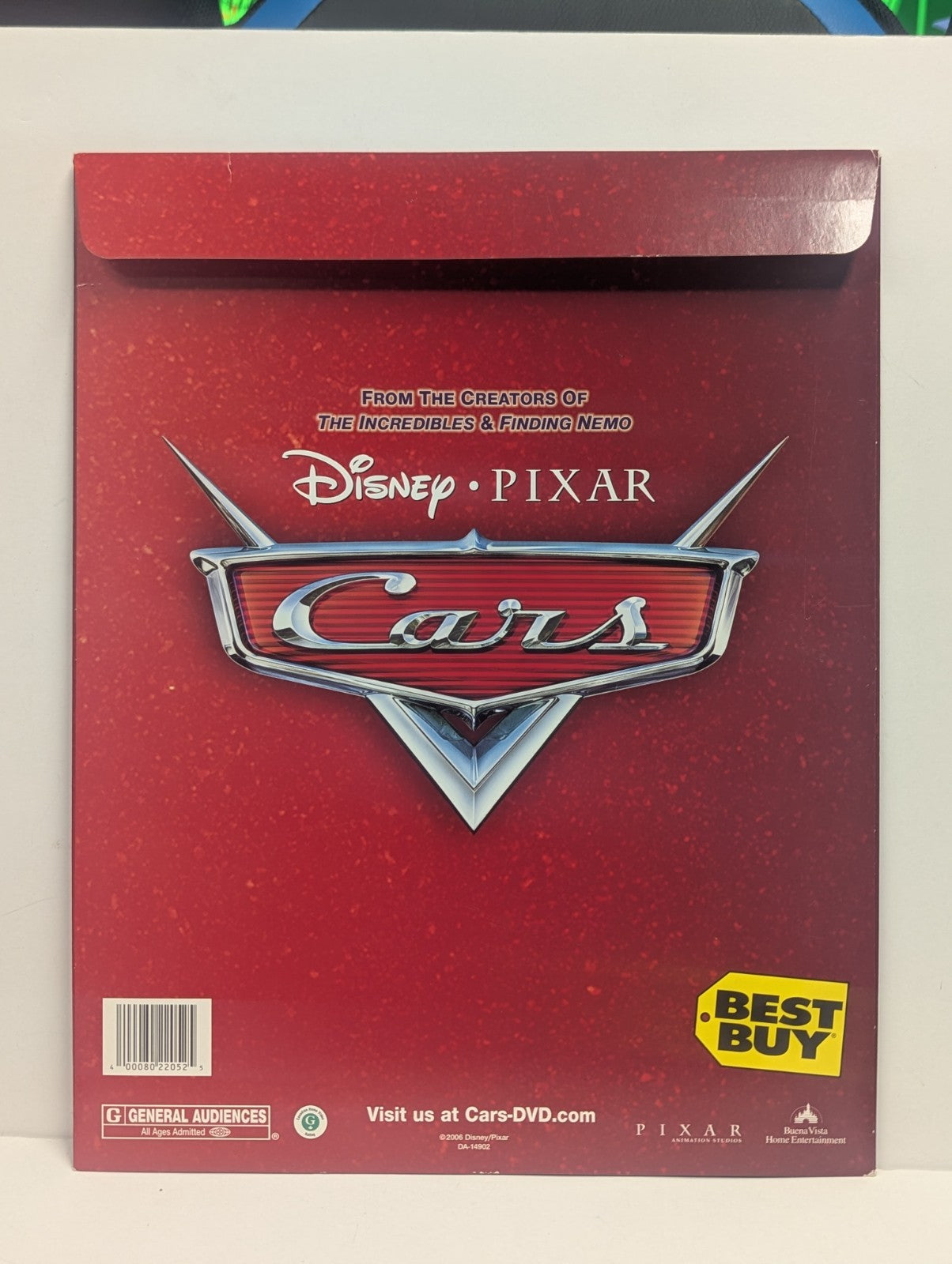 CARS Disney Pixar Lenticular Holographic 3D Limited Edition EX Print Bestbuy