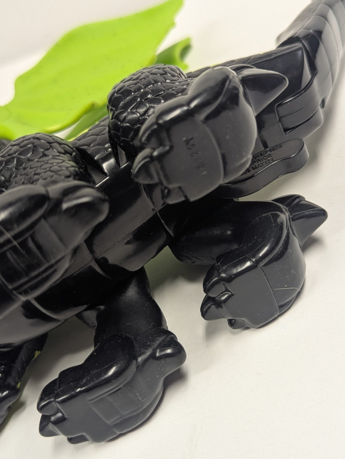Fisher Price Imaginext Black & Green Ninja Dragon Collectible Plastic Toy 