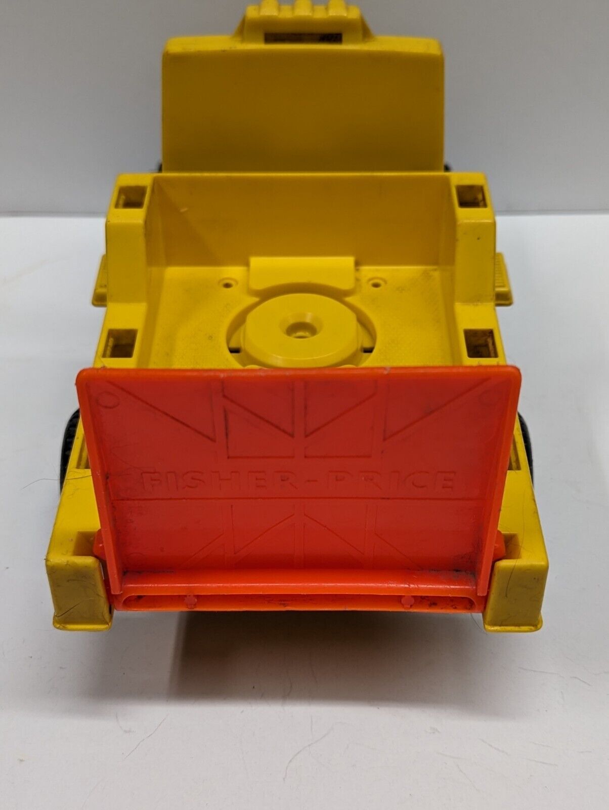 1978 Vintage Fisher Price Husky Helpers Race Car Truck #320 Truck Only