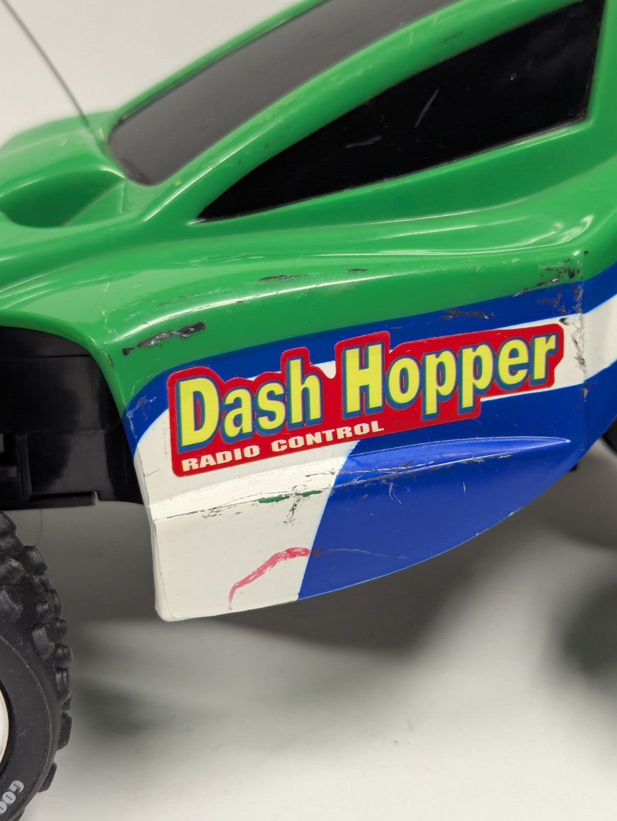 ECHO Green Dash Hopper X-6 Turbo R/C Car Buggy Untested & No Remote