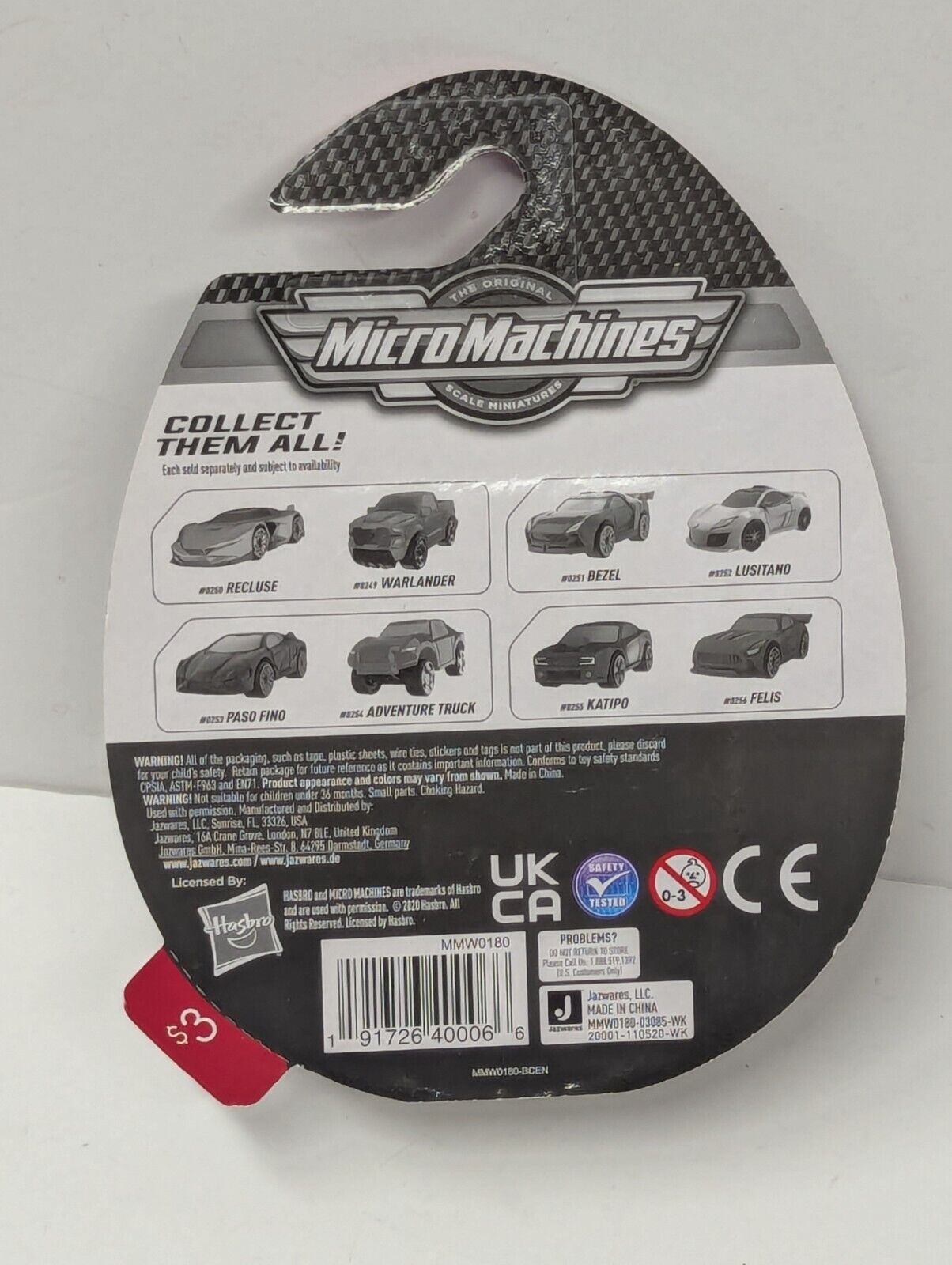 Micro Machines Easter 2 Packs - #0251 Bezel & #0252 Lusitano Hasbro 2020